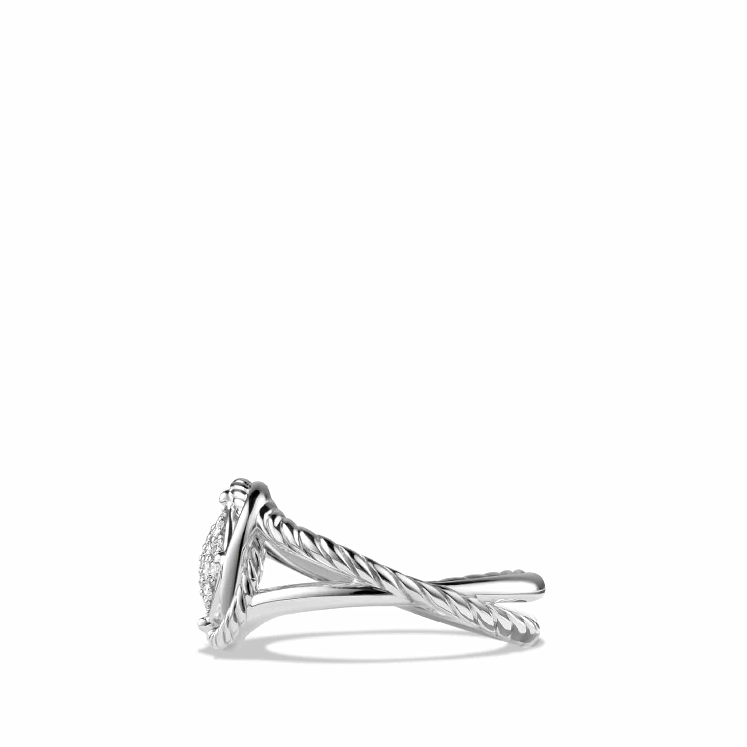 Infinity Ring with Diamonds