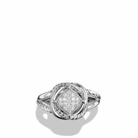 Infinity Ring with Diamonds