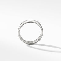 DY Classic Band Ring in 18K White Gold