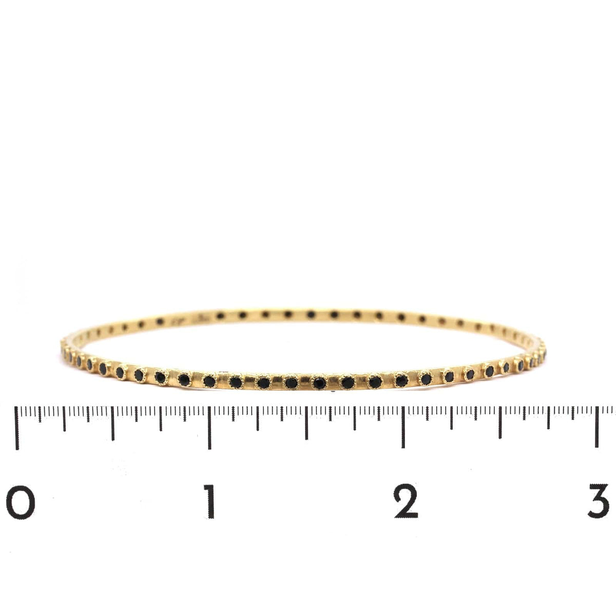 Armenta 18K Yellow Gold Black Sapphire Bracelet