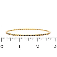 Armenta 18K Yellow Gold Black Sapphire Bracelet