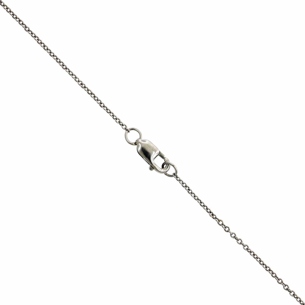 Platinum White and Purple Sapphire Diamond Pendant