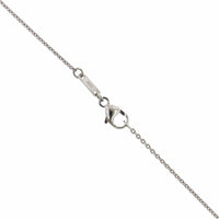 18K White Gold Pear Sapphire and Diamond Halo Pendant