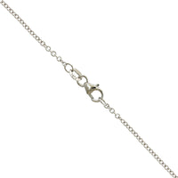 18K White Gold Lavender Sapphire Diamond Pendant, 18k white gold, Long's Jewelers
