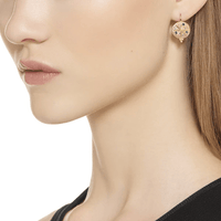 Temple St. Clair 18K Yellow Gold Multi Sapphire Drop Earrings