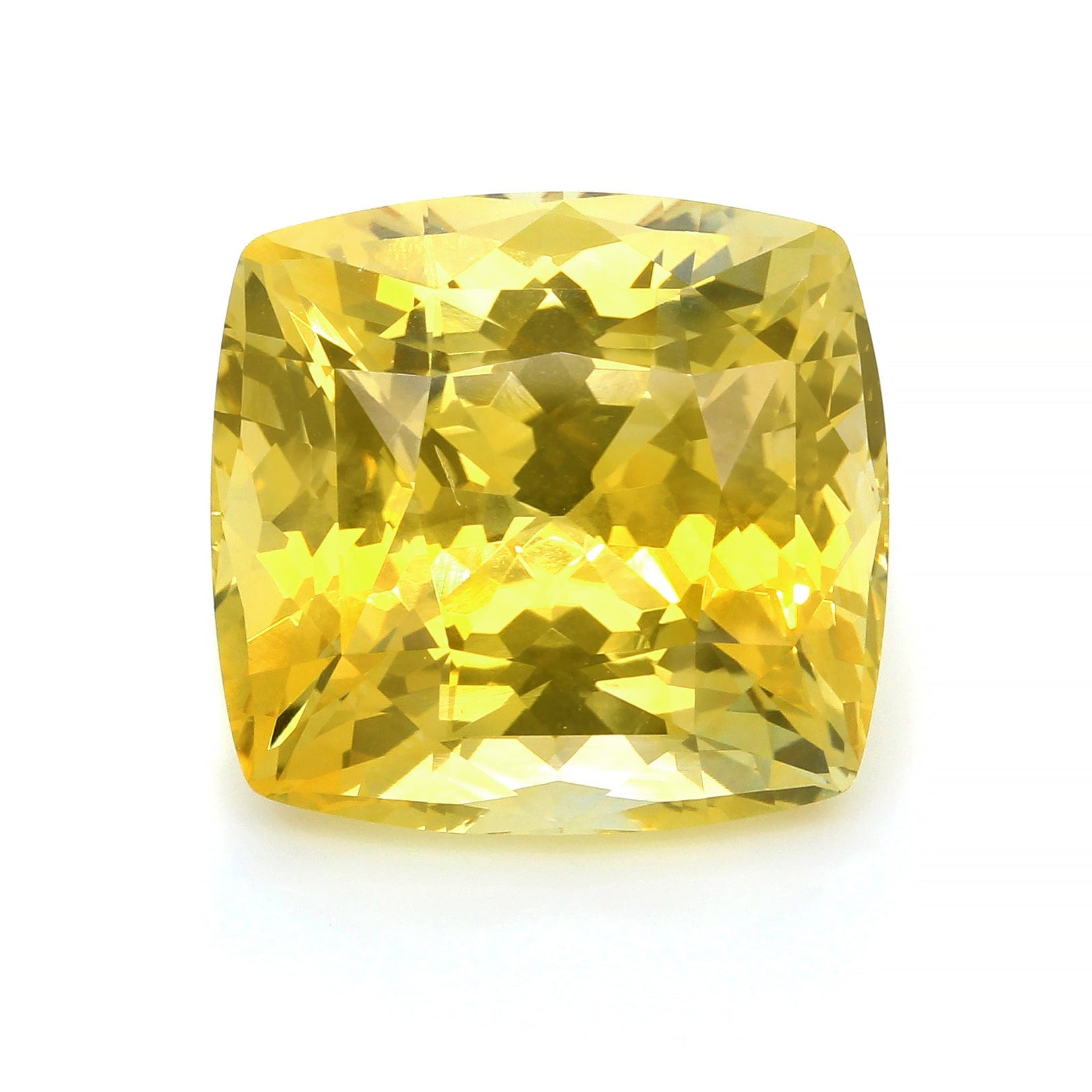 Cushion Yellow Sapphire
