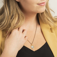 Sterling Silver and 24K Yellow Gold Pegasus Charm