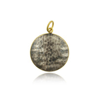 Sterling Silver and 24K Yellow Gold Queen Bee Charm