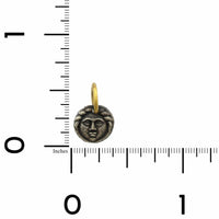 Sterling Silver and 24K Yellow Gold Helios Pendant