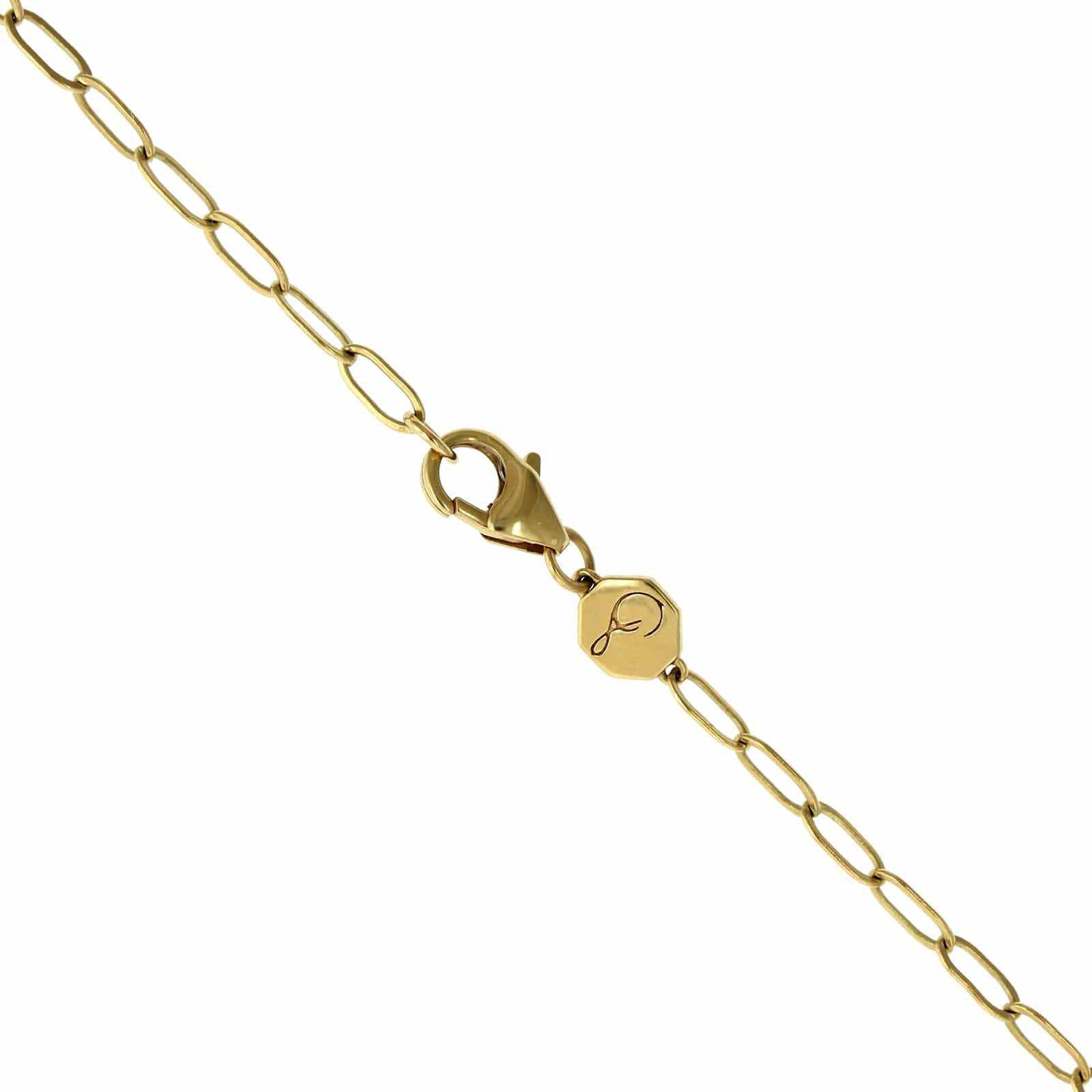 Multi-colored Sapphire Bezel Necklace