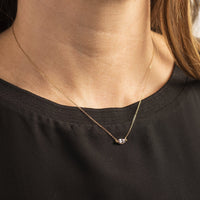 14K Yellow Gold Lavender Sapphire Pendant