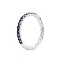 Platinum Sapphire Band