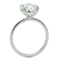 Platinum Round Diamond Solitaire Engagement Ring, Platinum, Long's Jewelers