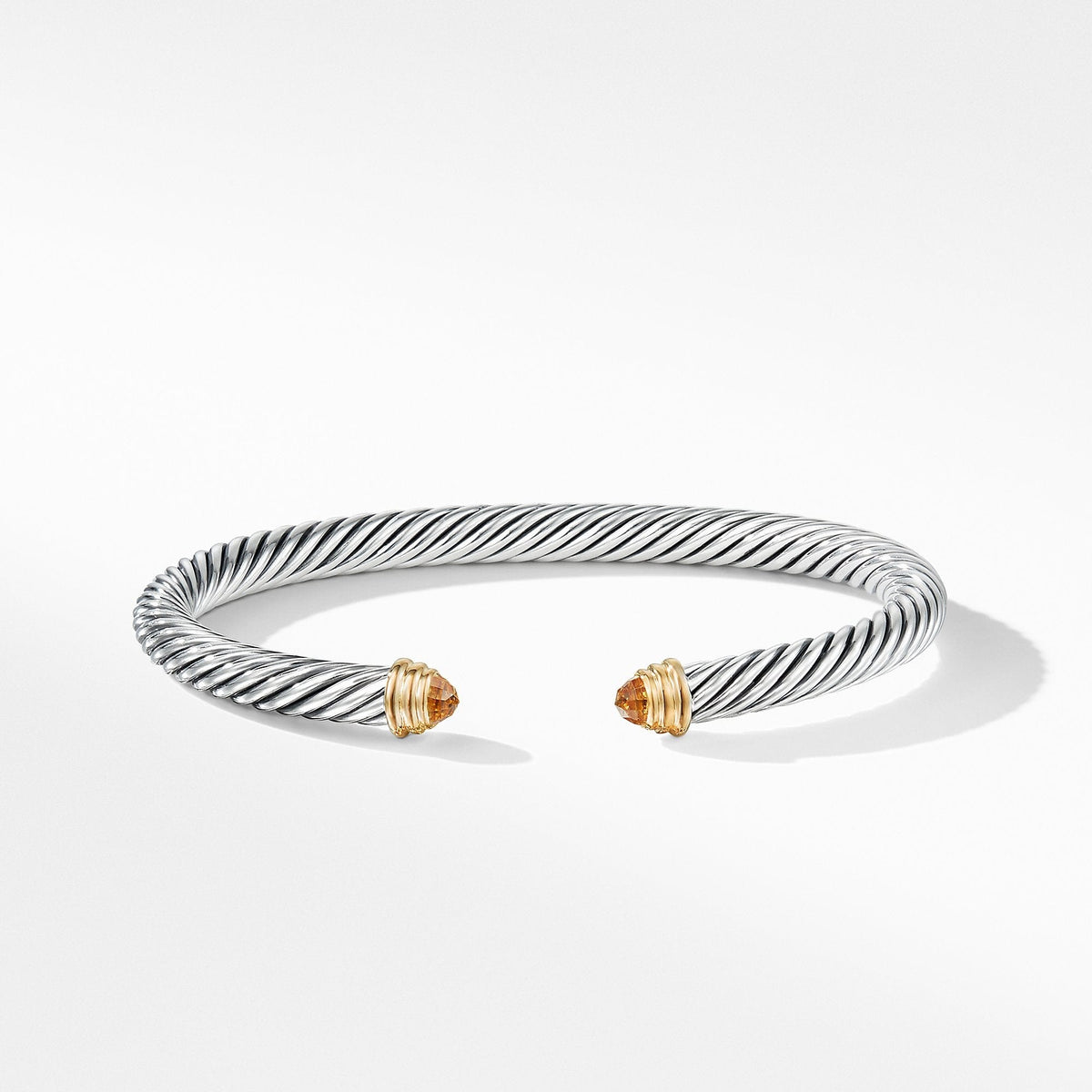 Cable Classics Collection® Bracelet with Citrine and 14K Gold