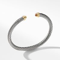 Cable Classics Collection® Bracelet with Citrine and 14K Gold