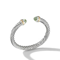 Cable Classics Collection® Bracelet with Prasiolite and 14K Gold, Long's Jewelers
