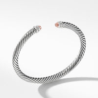 Cable Classics Bracelet with Morganite and Diamonds