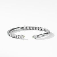 Cable Classics Bracelet with Prasiolite and Diamonds