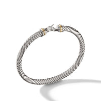 Cable Buckle Bracelet with Gold, Long's Jewelers