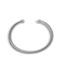 Cable Classics Collection® Bracelet with Pearls and Diamonds