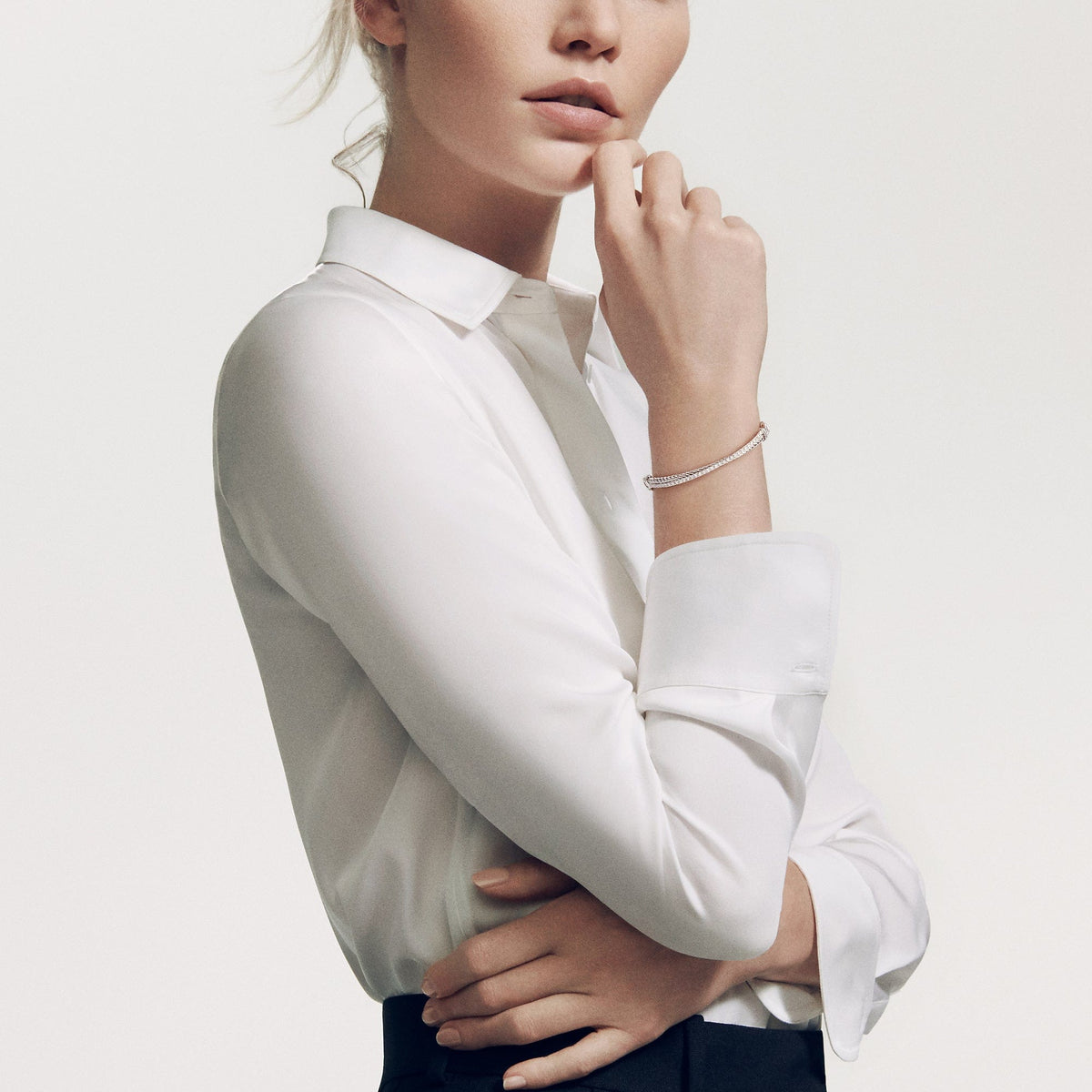 The Crossover Collection® Bracelet with Diamonds, Long's Jewelers