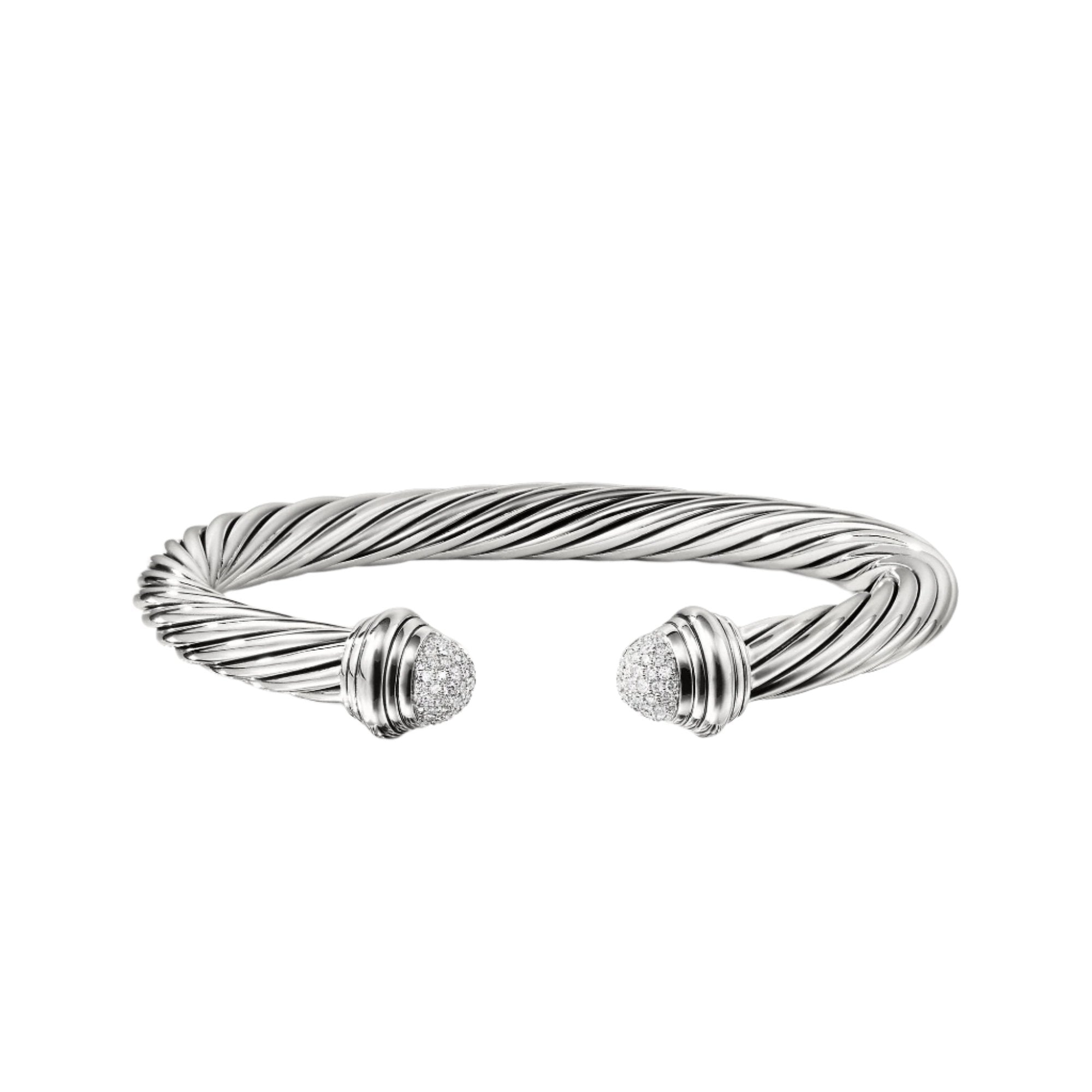 Cable Classics Collection® Bracelet with Diamonds