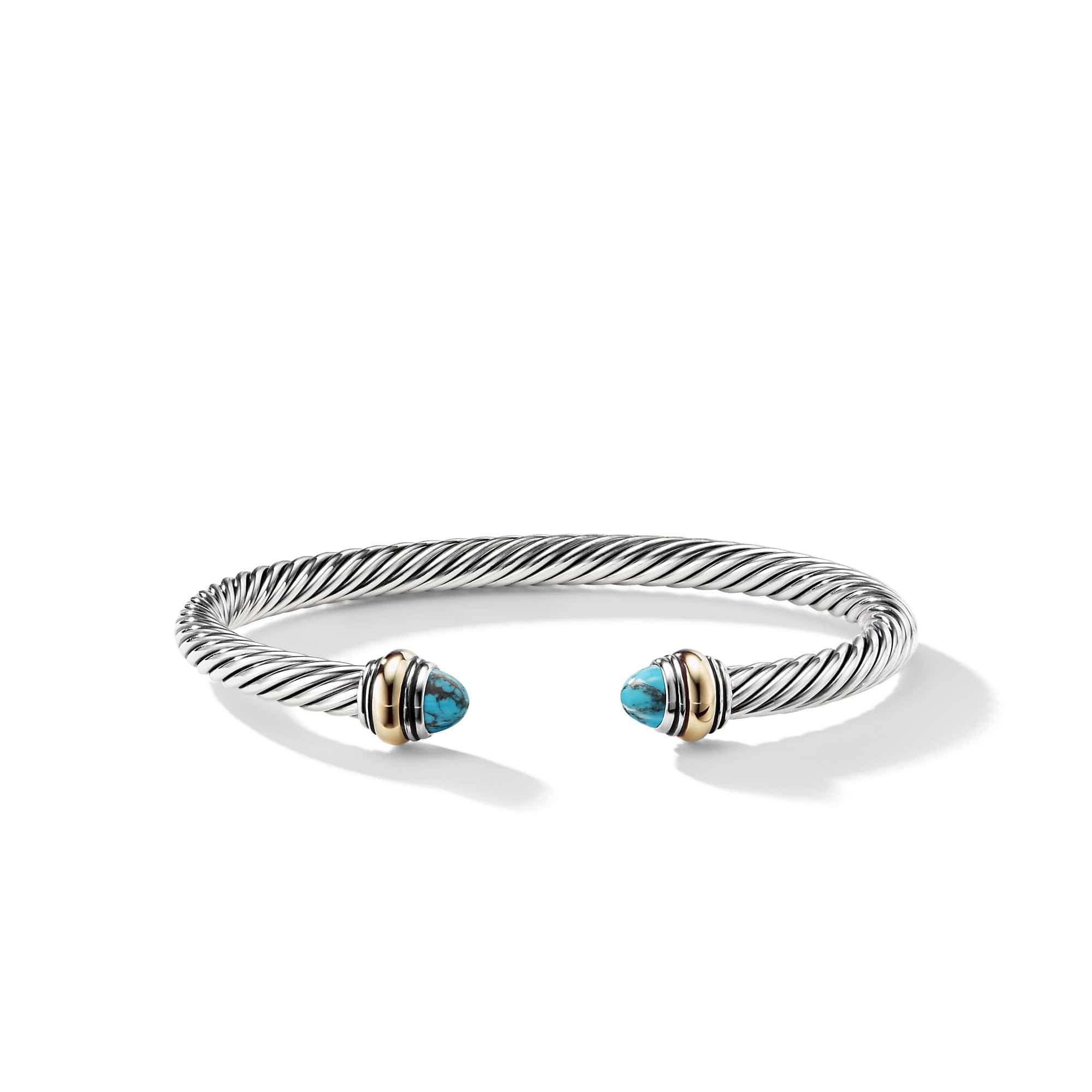Bracelet with Turquoise and 14K Gold, Long's Jewelers