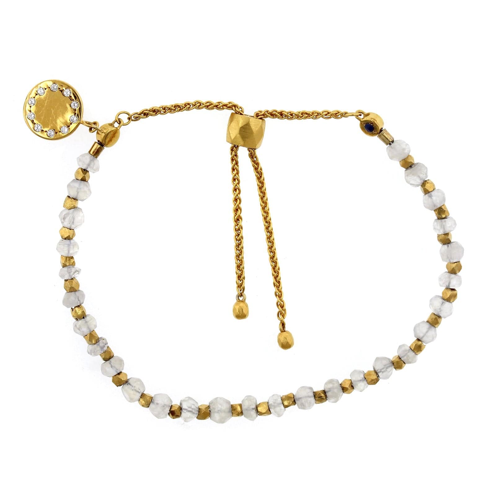 Sterling Silver Moonstone Bracelet