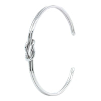 Sterling Silver Knot Cuff Bracelet