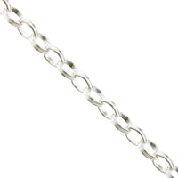 Sterling Silver Oval Link Bracelet