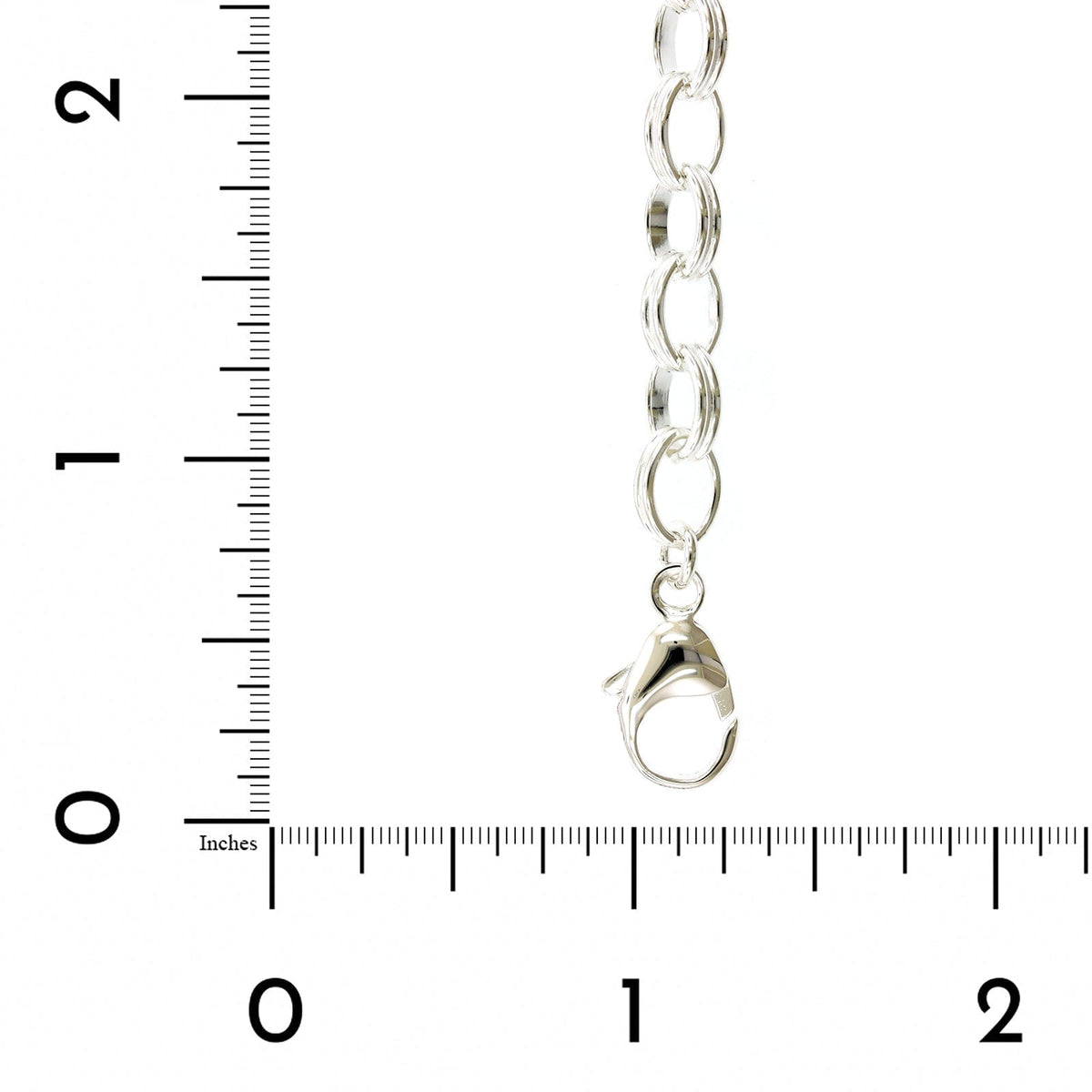 Sterling Silver Oval Link Bracelet