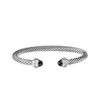 Bracelet with Black Onyx and Diamonds