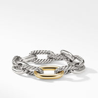 DY Madison Large Bracelet with 18K Gold, 13