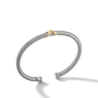X Bracelet with Gold, Long's Jewelers