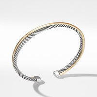 Crossover Bracelet with 18K Gold