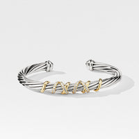 Helena Center Station Bracelet with 18K Gold and Diamonds
