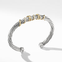 Helena Center Station Bracelet with 18K Gold and Diamonds
