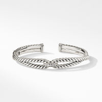 Cable Loop Bracelet with Diamonds