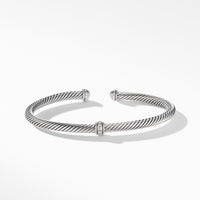 Cable Classic Center Station Bracelet with Diamonds