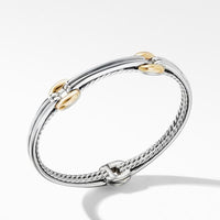 Thoroughbred® Double Link Bracelet with 18K Yellow Gold