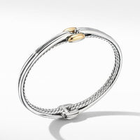 Thoroughbred® Center Link Bracelet with 18K Yellow Gold