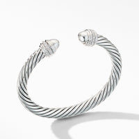 Cable Bracelet with Diamonds