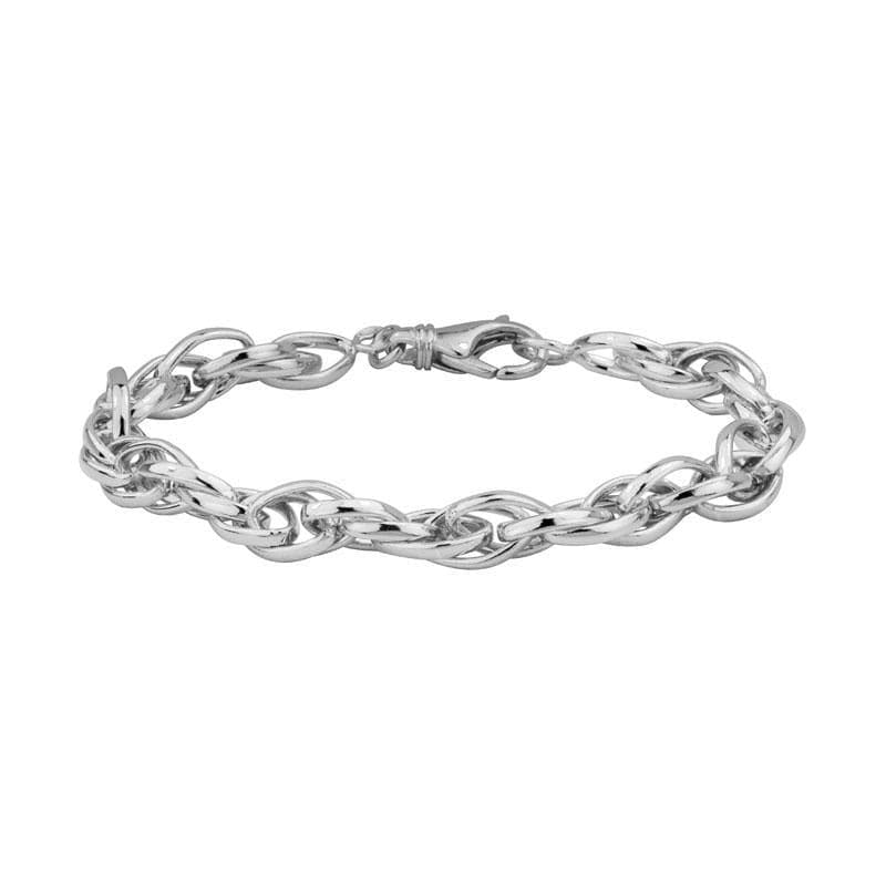 Sterling Silver Triple Twist Bracelet
