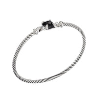 Chatelaine® Bracelet with Black Onyx and Diamonds
