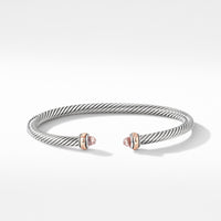 Cable Classics Collection® Bracelet with Morganite and 18K Rose Gold