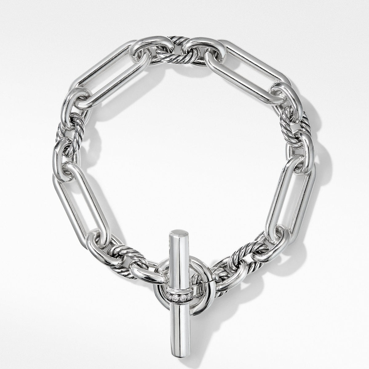 Lexington Chain Bracelet with Diamonds