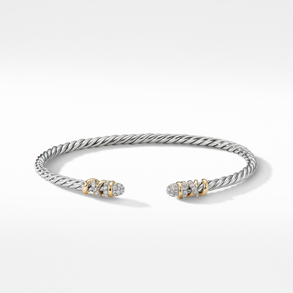 Petite Helena Bracelet with Diamonds and 18K Yellow Gold