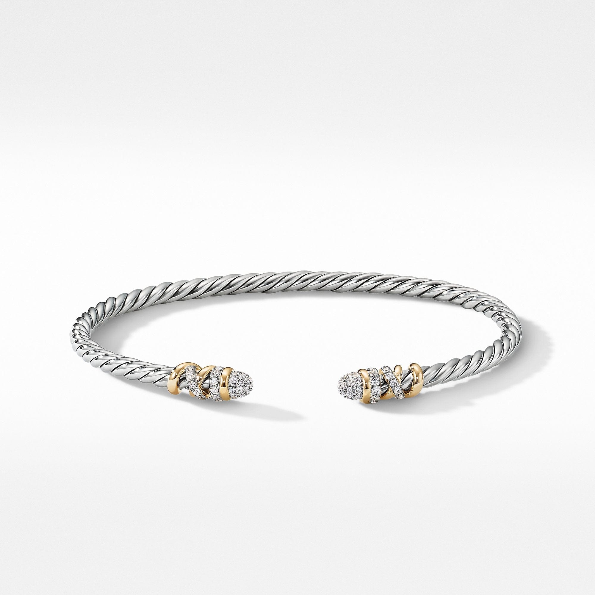 Petite Helena Bracelet with Diamonds and 18K Yellow Gold