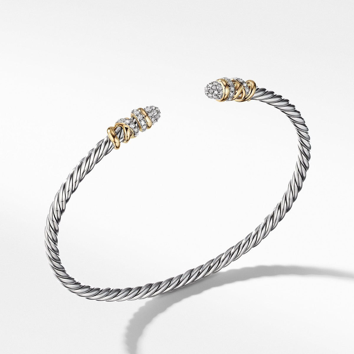 Petite Helena Bracelet with Diamonds and 18K Yellow Gold