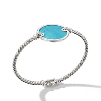 DY Elements Bracelet with Turquoise and Pavé Diamonds